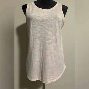 EUC Athleta Light Pink Open Back Tank size medium